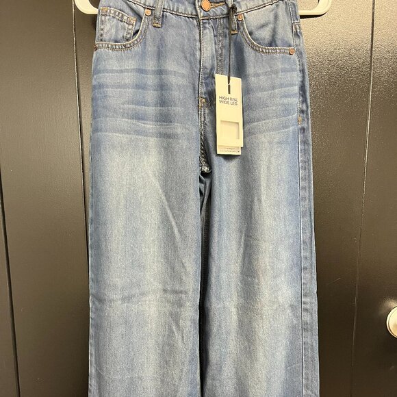 OAT High Rise Wide Leg Jeans - Picture 2 of 6